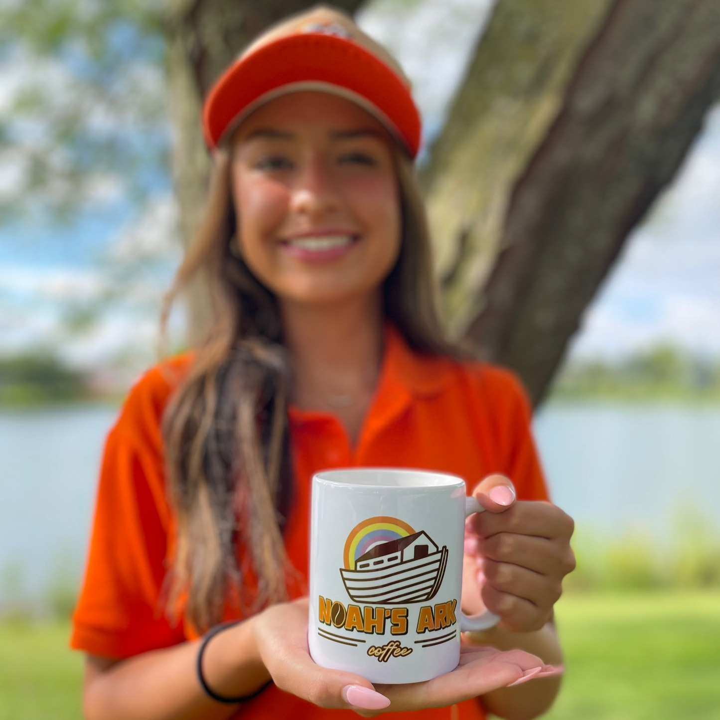 Noah’s Ark Coffee Ceramic Mug – Faith in Every Sip