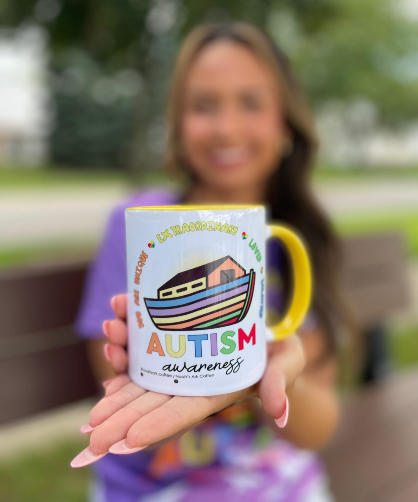 Autism Awareness Ceramic Mug – Sip with Purpose