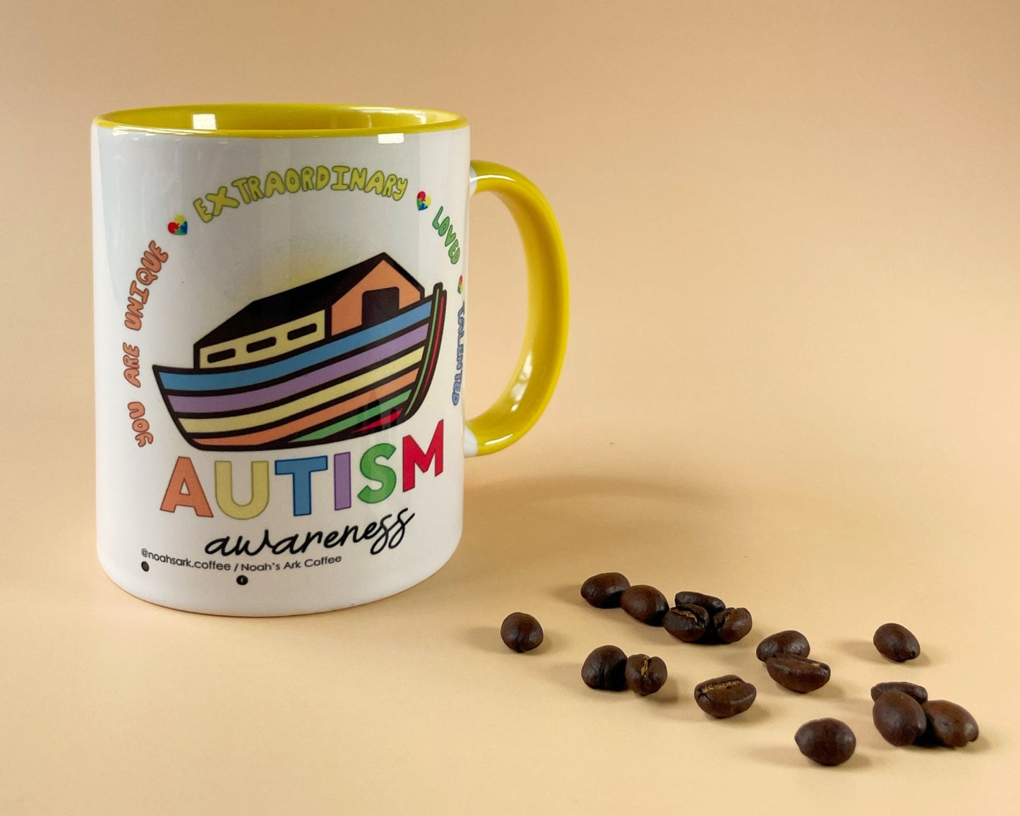Autism Awareness Ceramic Mug – Sip with Purpose