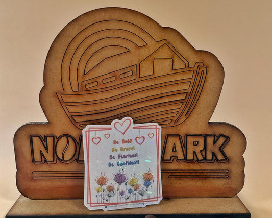 Be Bold and Confident- Vinyl Sticker