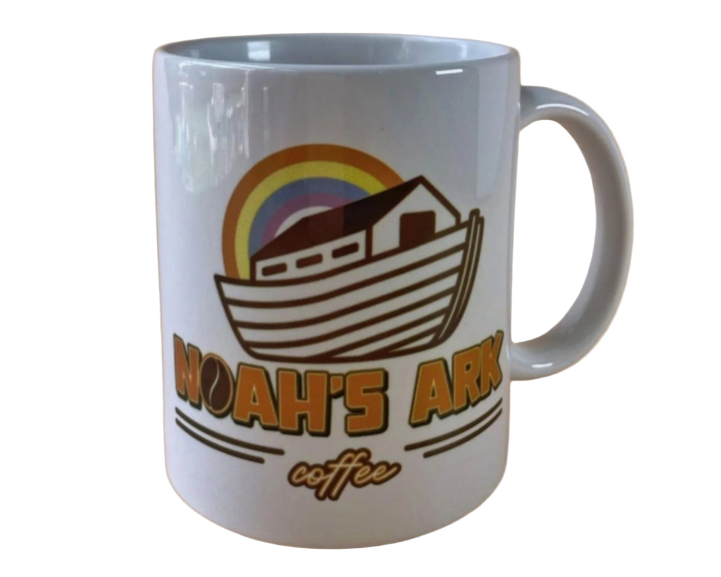 Noah’s Ark Coffee Ceramic Mug – Faith in Every Sip
